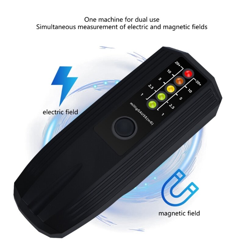 Portable EMF Meter Easy Operation RadiationMonitor GhostHunting Detector