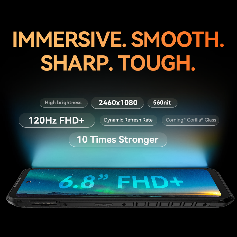 [Weltpremiere] iiif150 b2 pro robuste Maschine g99 120hz 6.8 ''Bildschirm 24GB(12 12) 256GB 108mp Kamera ultra dünne robuste 10000mAh