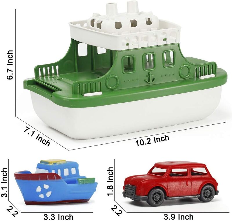 Mini Car Baby Shower Boat Carrying Toy Shower Boat Sprinkler Swimming Pool Children's Bathtub And Beach Birthday Gift