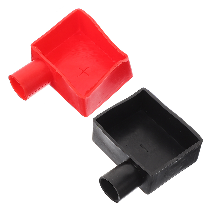 Car Protective Cap Terminal Protector Silicone Covers Square Auto Silica Gel Kit