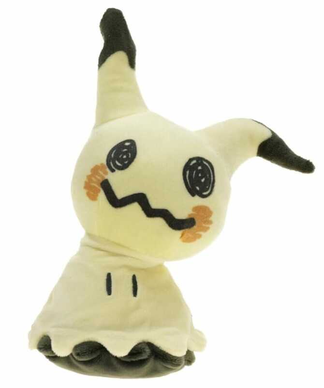 Pokemon Anime Mimikyu Plush Toy Stuffed Doll Keychain Pendant Tilted Head Soft Pikachu Kids Birthday Christmas Halloween Gifts