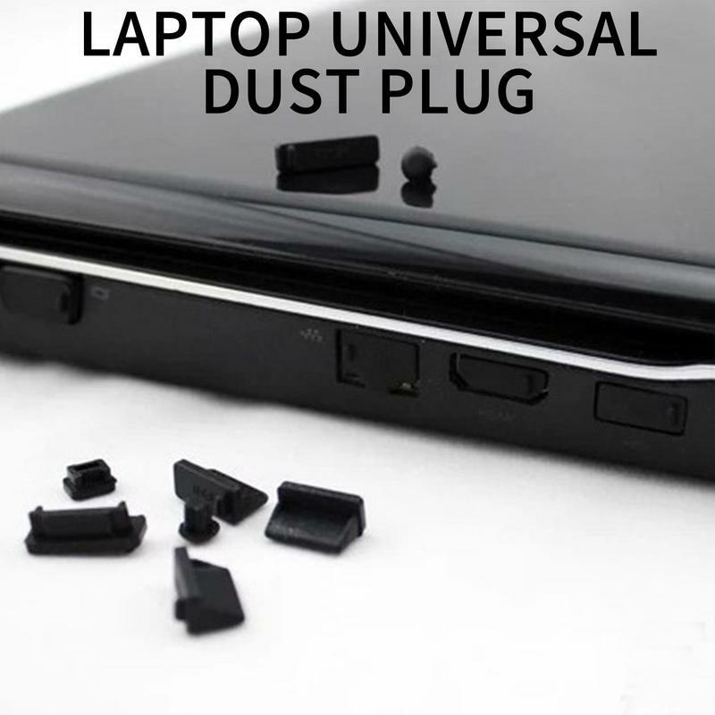 Universal USB Dust Plug Carregador Porta Fêmea Jack Interface 13PCS Silicone Dustproof Protector Para PC Notebook Laptop