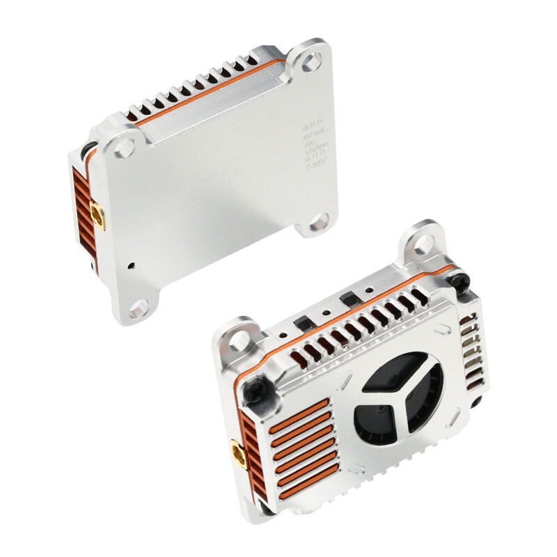 Transmisor de vídeo VTX de largo alcance, 5,8G, 5,8 GHz, 48 canales, 3W, 25mW/1000mW/2000mW/3000mW, ajustable para Dron FPV