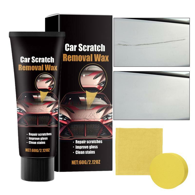 Profissional Car Scratch Remover, Polimento De Cera, Toalha e Esponja Incluída, Esfregando Composto para Reparação