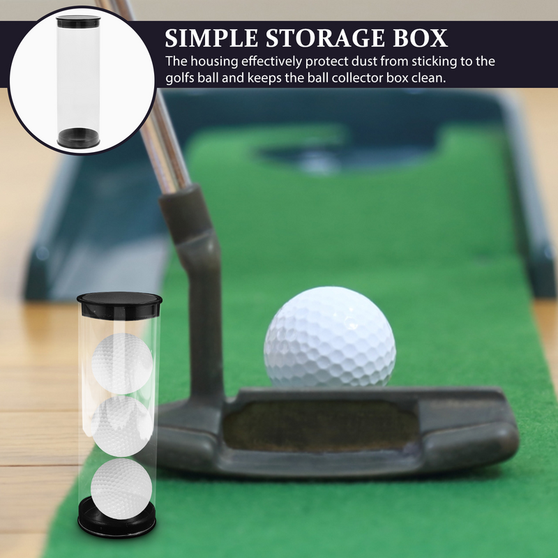 Pojemnik na kulki do gry w golfa plastikowa walizka wielokrotnego użytku kula do gry w golfa