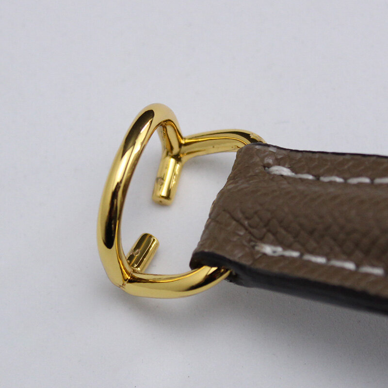 TINBERON-Correa de cuero para bolso, repuesto de diseño de lujo, con textura de Palma, asa de cuero