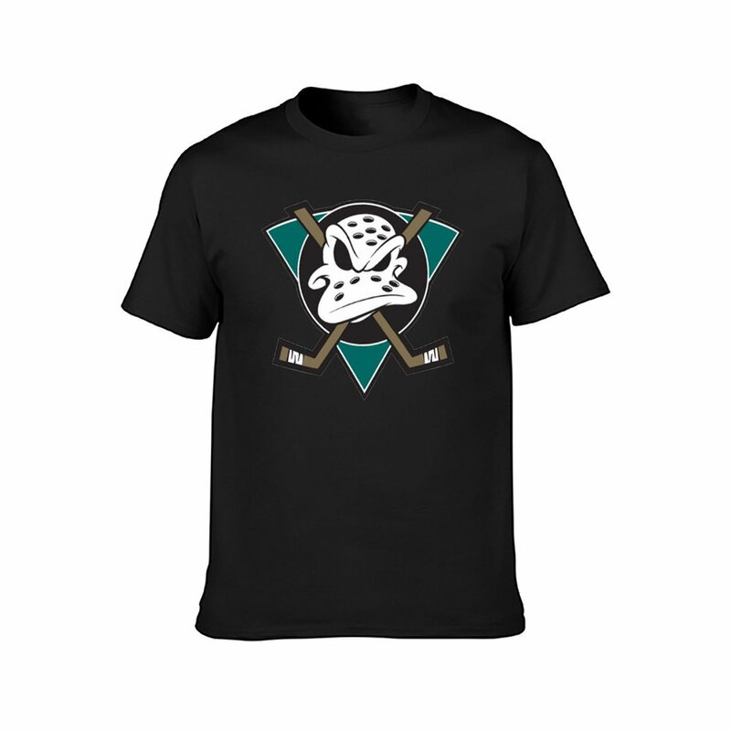 남성용 아네하임 오리 로고 티셔츠, 승화 커스텀 그래픽 의류