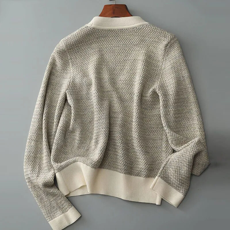 Cardigan tricoté à col en V pour femmes, pull chaud, manteau décontracté, court, document, match, femme, printemps, automne, nouveau