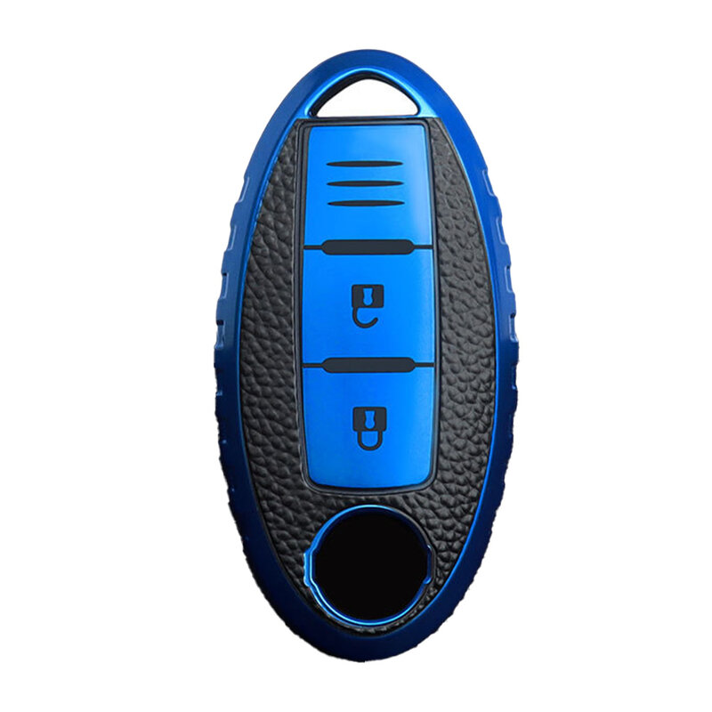 Key Bag Key Fob Cover Anti-corrosion Car Easy To Use Quick Installation TPU 1PC 2 Button For Nissan Qashqai Juke J10