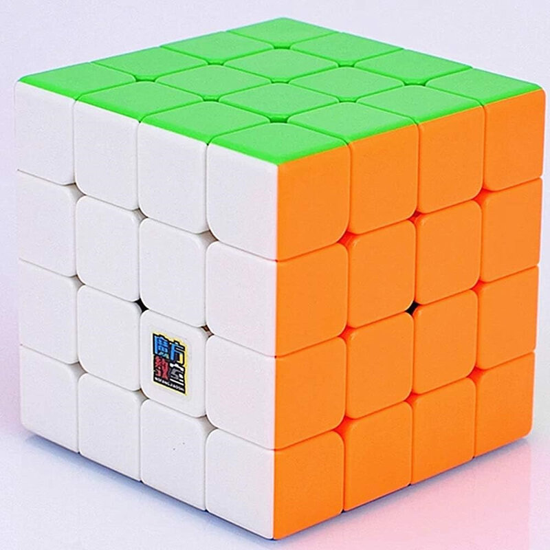 MOYU Meilong Magnetic Magic Cube Puzzle Brinquedos para Crianças, Velocidade Profissional, 4x4x4