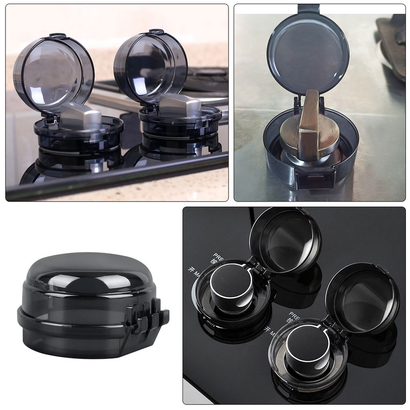 6pcs Stove Knob Covers Safe Gas Stove Knob Protectors Child Safety Oven Knob Covers