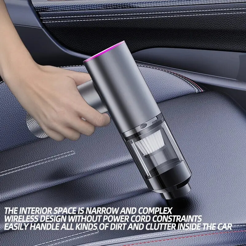 Автомобильный пылесос Xiaomi, мощная Очистительная Машина, автомобильные аксессуары, беспроводной ручной пылесос для автомобиля, портативная бытовая техника