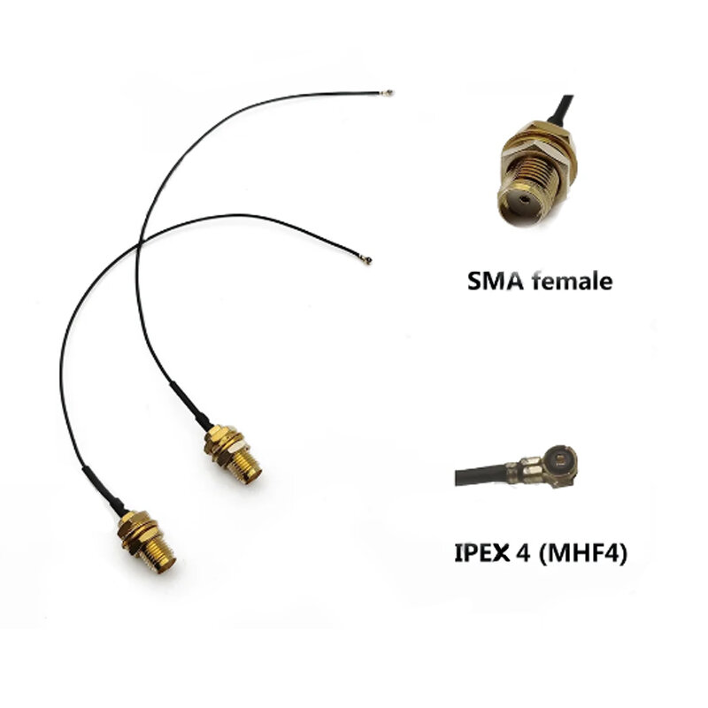 Cable adaptador de antena YM0004AA YSAN001AA IPEX 4th a SMA Famle, 1 piezas