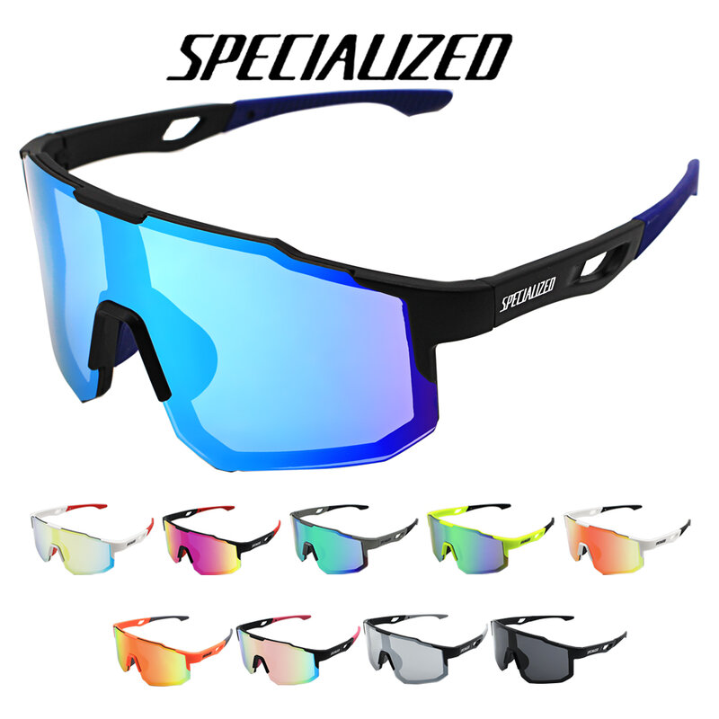 Speciauzed กีฬาแว่นตาปั่นจักรยานถนน UV400แว่นตาจักรยานเสือภูเขา MTB cycl แว่นตาสำหรับวิ่ง
