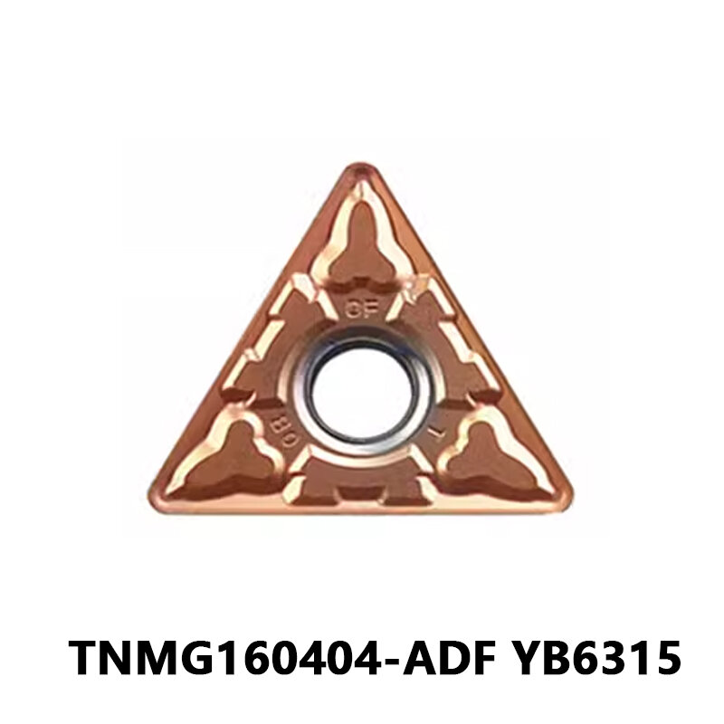 100% Original TNMG 160404 TNMG160404-ADF YB6315 Turning Inserts Lathe Turning Cutting Tool for High Efficient Steel Machining