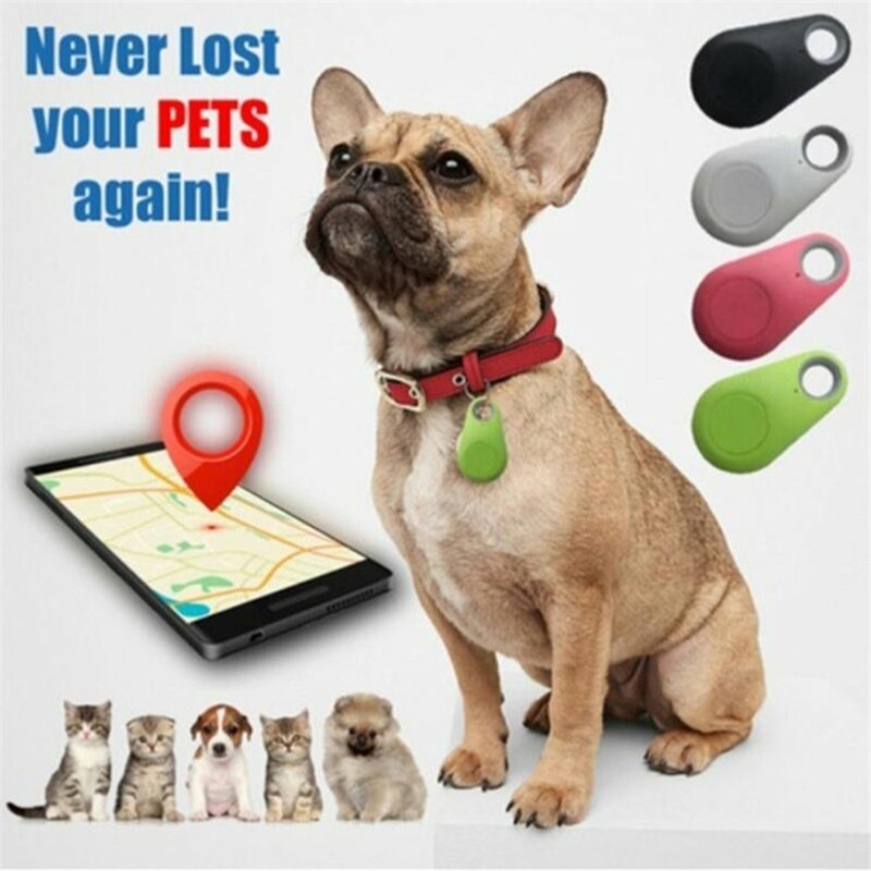 Mini Smart GPS Tracker Key Finder Locator Wireless Bluetooth Anti Lost Alarm Sensor Device per bambini animali domestici Dog Key Bicycle