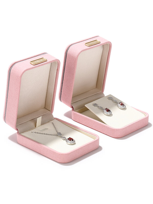 Light Luxury Jewelry Box Wedding Ring Box Diamond Ring Box Necklace Gift Box Bracelet Bracelet Handicraft Packaging Box