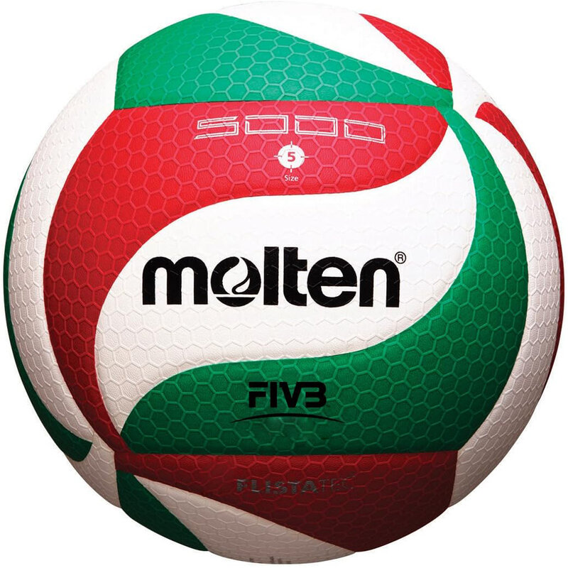 Molten FLISTATEC-pelota de voleibol de PU para estudiantes, pelota de entrenamiento de competición para adultos y adolescentes, para interiores y exteriores, tamaño 5