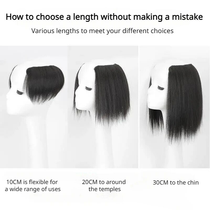 Пушистые мягкие волосы длиной 10/20/30 см для увеличения объема зажимов для наращивания волос подходит для использования в женских париках