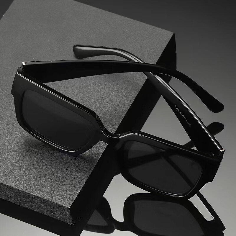 Новинка 2022, модные солнцезащитные очки, трендовые Роскошные брендовые солнцезащитные очки в большой оправе, мужские и женские дорожные антибликовые очки