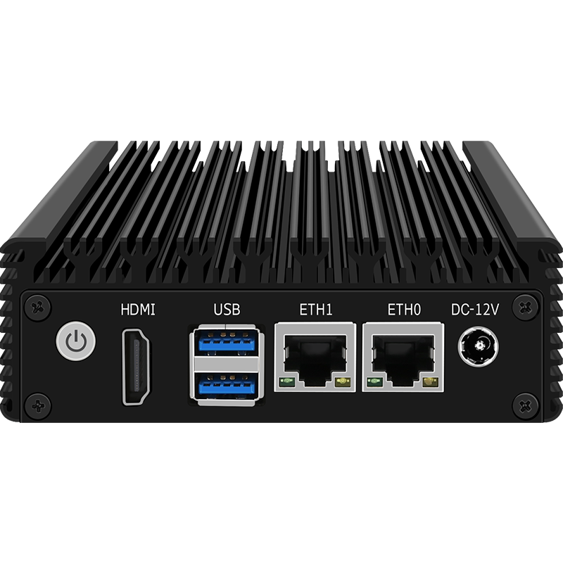 팬리스 미니 PC 셀러론 방화벽 VPN 라우터, 하드웨어 게이트웨이, 산업용 컴퓨터, 2 * 기가비트 닉스, HD USB3.0, N3050, N3160, N3700
