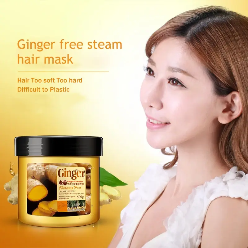 500ml Gentle Conditioner Beauty  Health Product Ginger Hair Treatment Mask Moisturizing Repair  Dry Damaged Hair Haarspülung