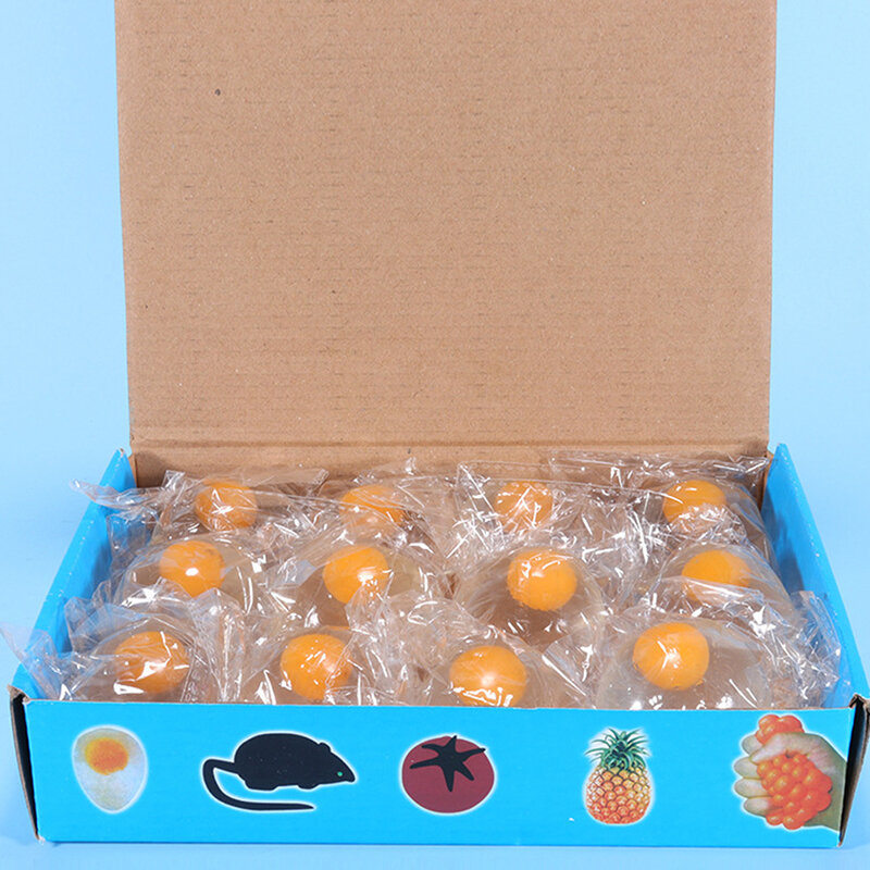 Anti Stress Prank Brinquedos, Decompress Egg, água bola alívio, quente