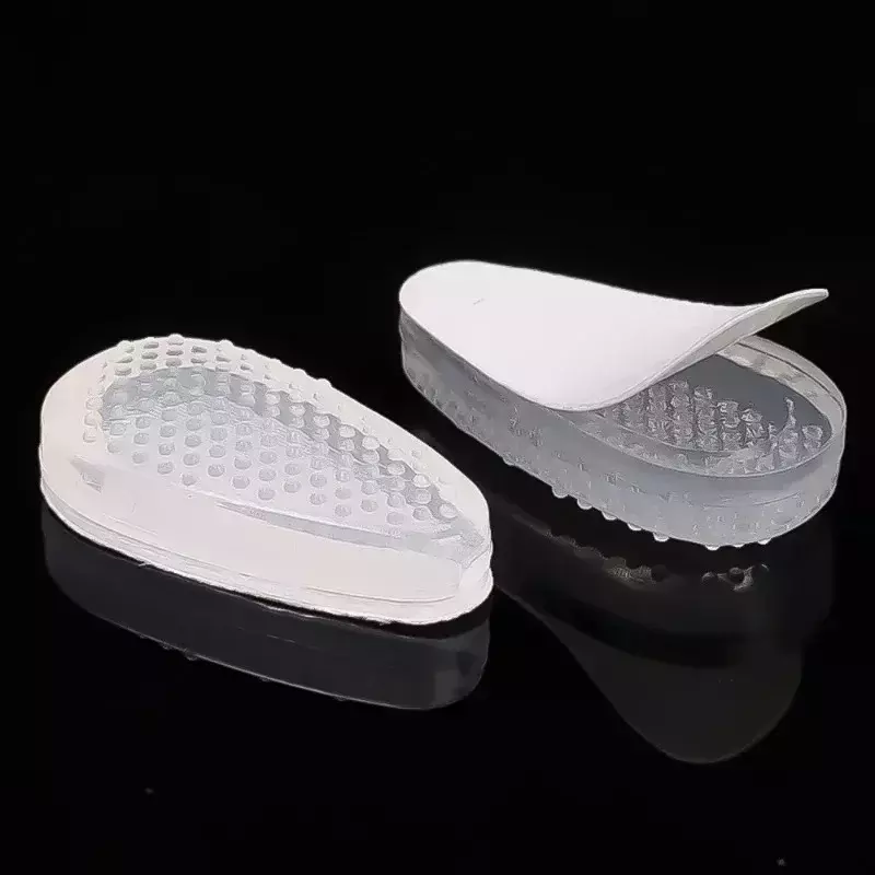 Almohadillas de silicona para gafas, cojín de aire suave antideslizante, soporte para la nariz, Pegatina autoadhesiva Invisible transparente, 2/20 piezas