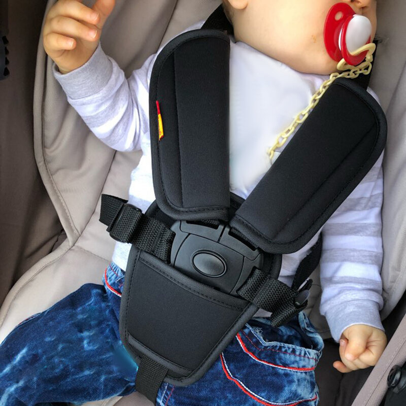 Funda de hombro para cochecito de bebé, arnés para cinturón, accesorio para cochecito, cojín, correa de hombro, protección de pecho