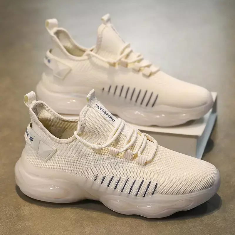 Buty męskie Sneaker 2024 lato nowe męskie oddychające buty do biegania amortyzujące