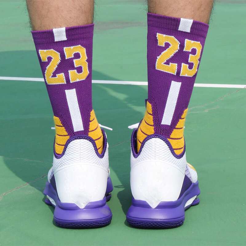 Calcetines deportivos de baloncesto para hombre y niño, medias no ajustadas Con parte inferior de toalla, medias profesionales gruesas para equipos infantiles