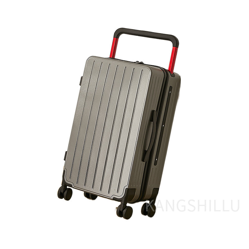 New travel trolley case 22 ''24'' 26 ''PC material wide pull rod travel suitcase with wheels rolling luggage carry-on suitcase