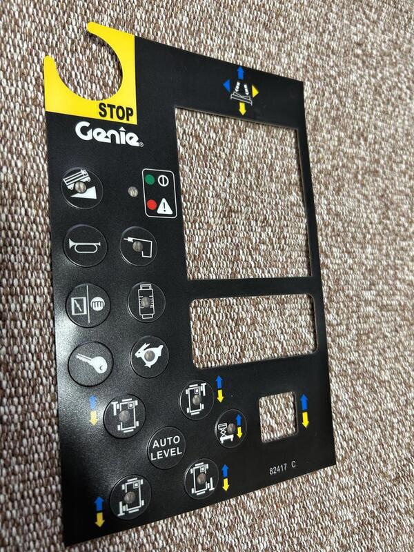 82417 82417GT Platform Control Panel Decal Used For GS-2668 RT GS-3268 RT GS-3384 GS-3390 GS-4390 GS-5390