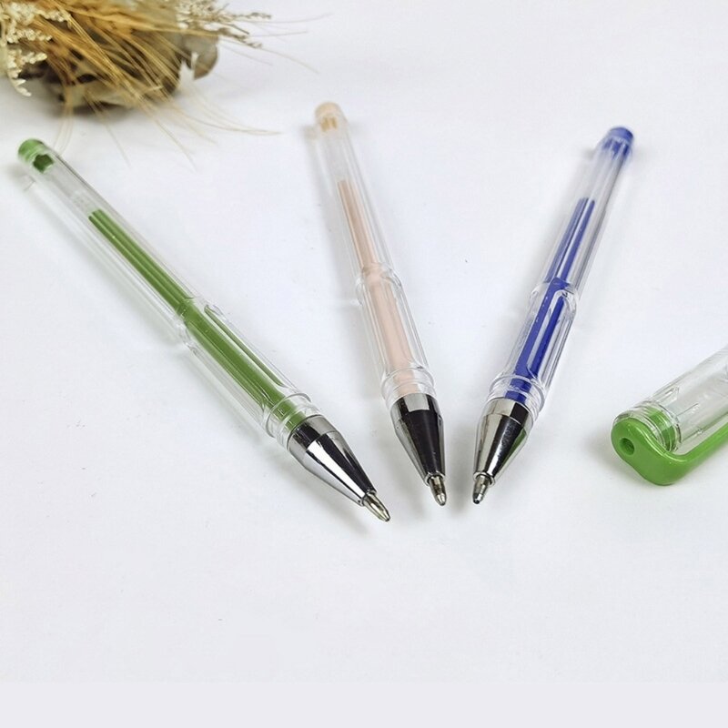 Zestaw długopisów żelowych Y1UB 100 kolorowych markerów do rysowania dzienników Scrapbooking