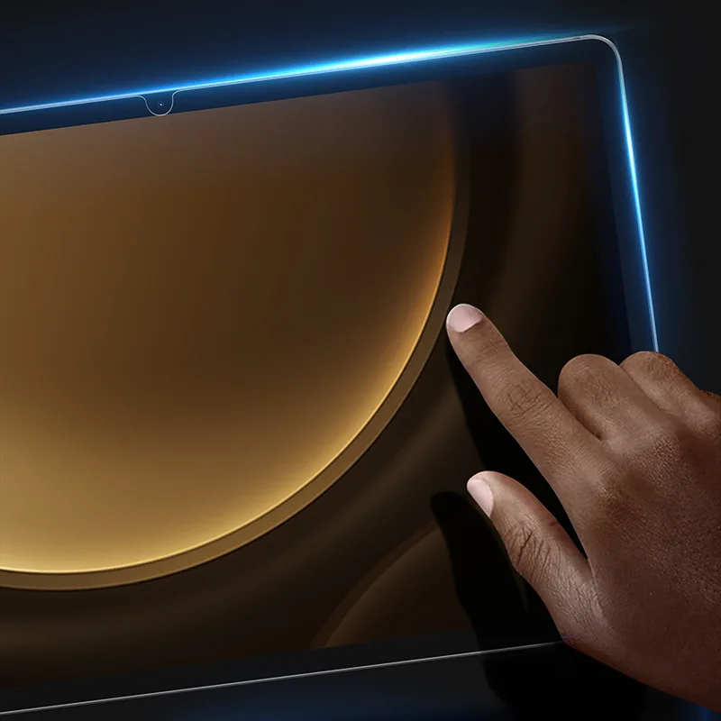 Pelindung layar Tempered Glass, lapisan pelindung bening HD Anti gores untuk Samsung Galaxy Tab A9 Plus 11 inci A9 + SM-X210 X216