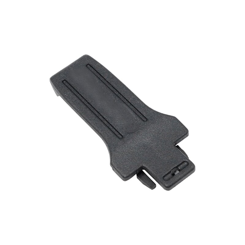 Clips de cinturón de Walkie Talkie portátiles Dropship, Clip de abrazadera de plástico negro para THG71 THG71A THG71E PB-39