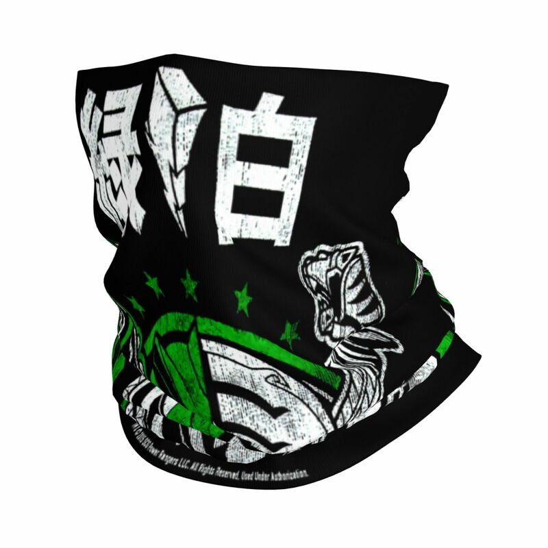 Mighty Morphin Power Ranger Green Uv Protection Neck Scarf  Breathable Bandana For Outdoor Sports  Hiking