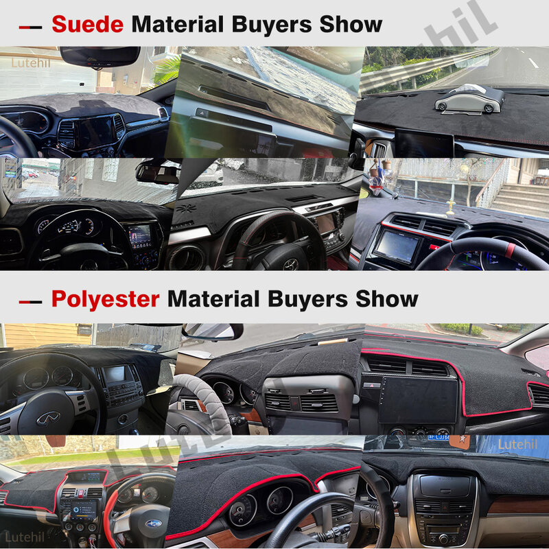 Чехол для приборной панели автомобиля Hyundai Tucson TL 2019 2020, коврик для приборной панели, Солнцезащитный ковер, ковер с защитой от УФ-лучей, автомобильные аксессуары