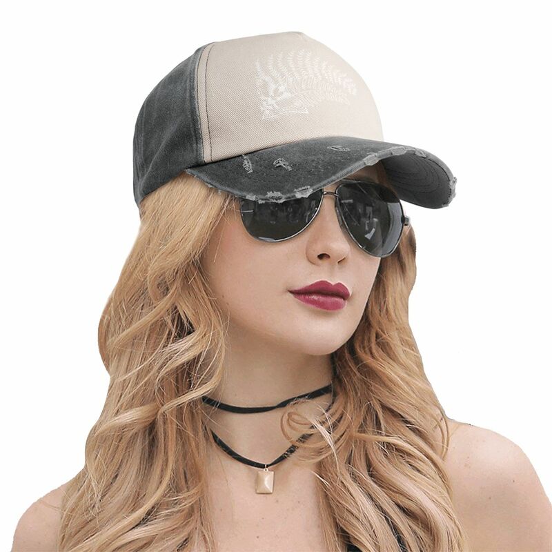 The Last of Us Ellie Tattoo *inspired* - White Baseball Cap Golf Cap Brand Man cap hiking hat Man Women's