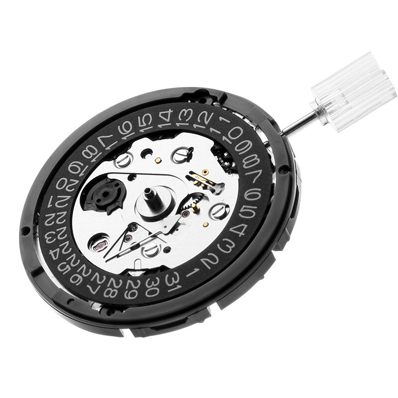 Japoński oryginalny mechanizm mechaniczny Nh35/nh35A czarny koło datownicze automatyczne zegar mechaniczny zegarek z czujnikiem ruchu wymiany akcesoriów 2022