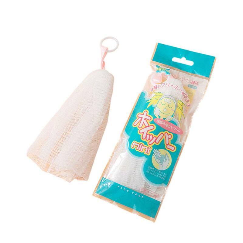 Sacs de rangement japonais de Regina mousseux, sacs faits à la main, outil de nettoyage de lavage, filet à bulles pour le visage, C7j8, 1 pièce