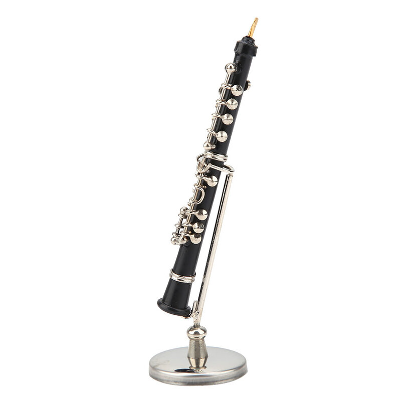 Mini Oboé Clarinete Modelo, Instrumento Musical, Desktop Ornamentos, Exibição, Decoração do lar, Presentes