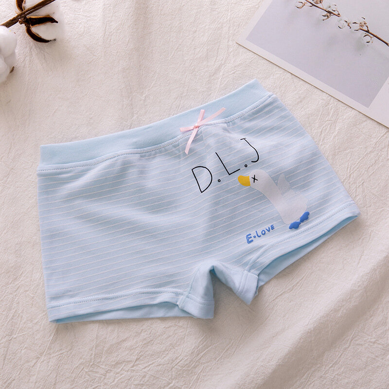 Promotion new children high quality girl boxer panties kids cartoon 95% cotton 1pc/lot baby clothes spring autumn students pant