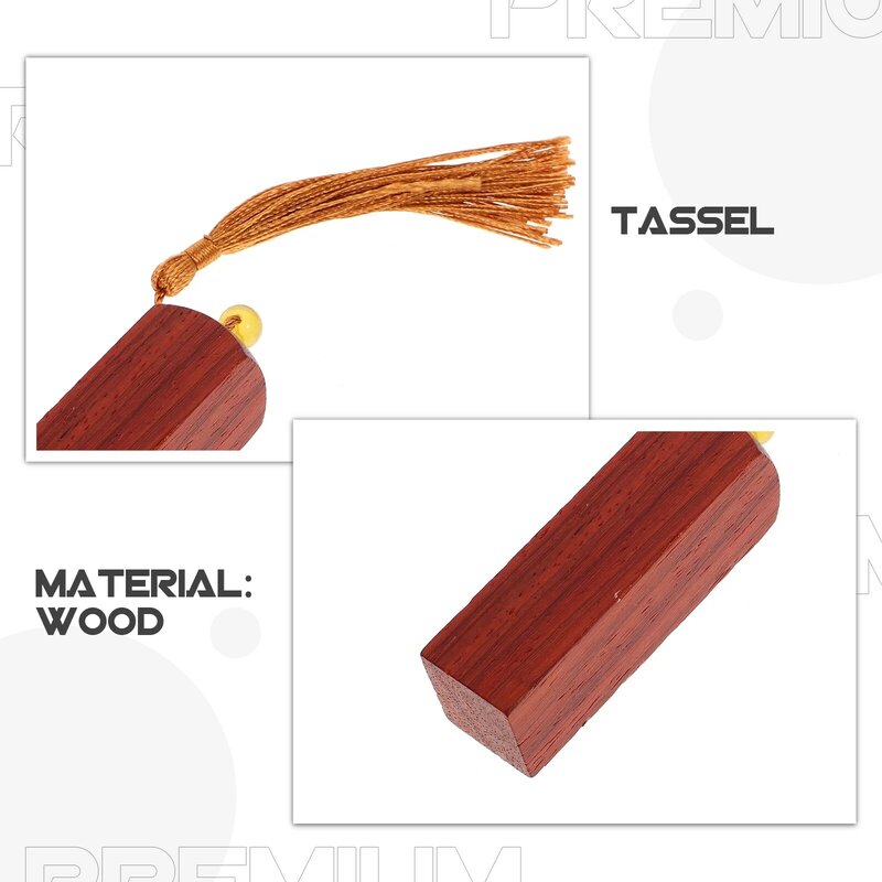 Chinese Seal Wood Stamp Chinese Stone Seal Wood Seal Material for Supply