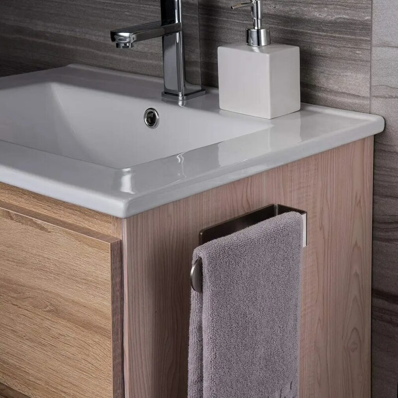Toallero de aluminio, soporte para toallas de baño, colgador de espacio negro y plateado, barra colgante de pared, estante de almacenamiento