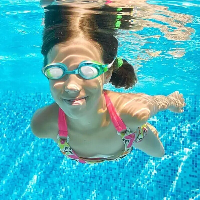 Occhialini da nuoto per bambini confezione da 1 occhialini da nuoto senza perdite occhialini da nuoto elementi essenziali per il nuoto per uomini adulti donne giovani