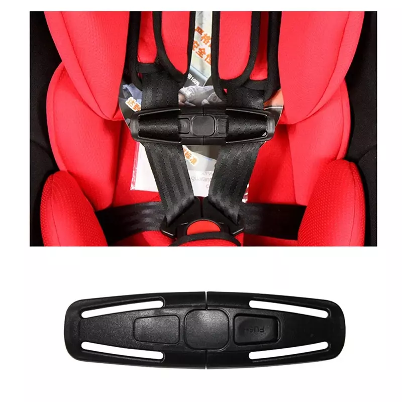 Cerradura de seguridad para bebé, Clip para automóvil, pestillo de hebilla, asientos de seguridad, correas de Silla, cinturón, nudos de arnés