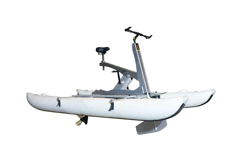 Bici da acqua in Pvc con punto goccia di alta qualità tubi gonfiabili a Banana galleggianti per bici da acqua a pedali bici