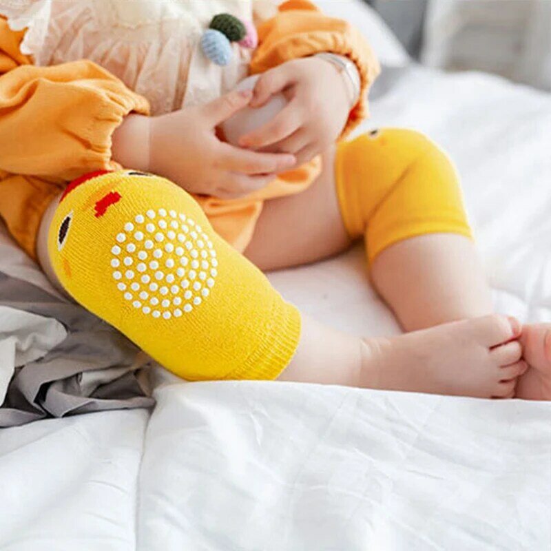 Rodillera de seguridad para bebés de 0 a 2 años, cojín de codo para gatear, calentador de piernas para bebés, Protector de soporte de rodilla para bebés