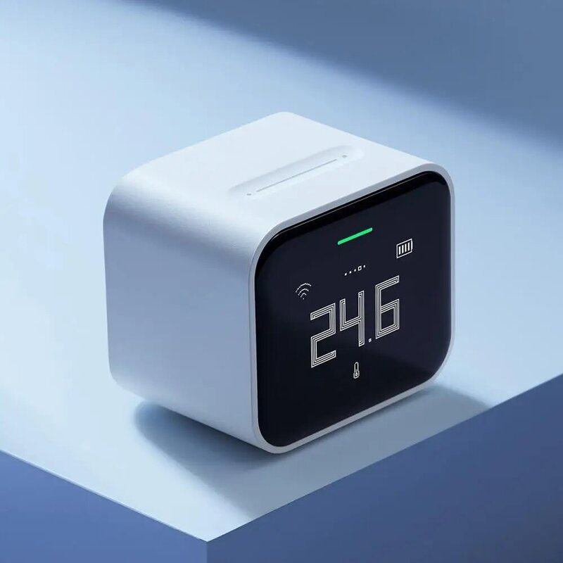 Qingping Air Detector Lite Retina Touch IPS Screen Touch Operation Pm2.5 Mi Home APP Control Air Monitor Work with Apple Homekit